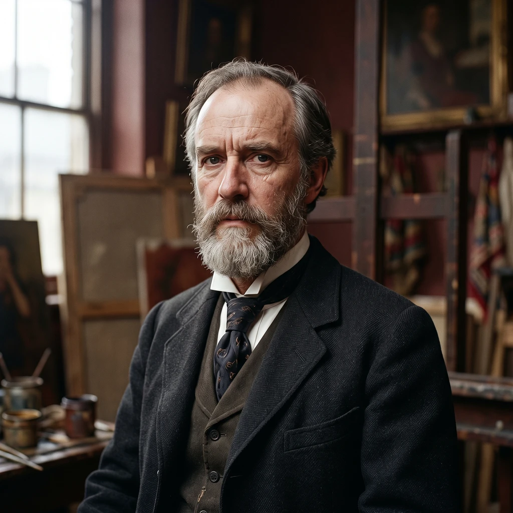 Portrait of William Holman Hunt