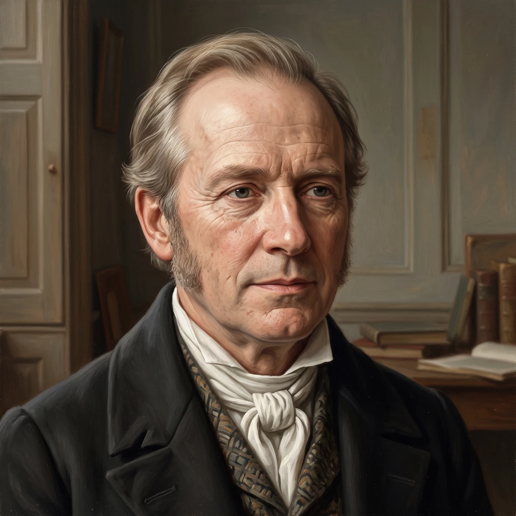 Portrait of William John Huggins