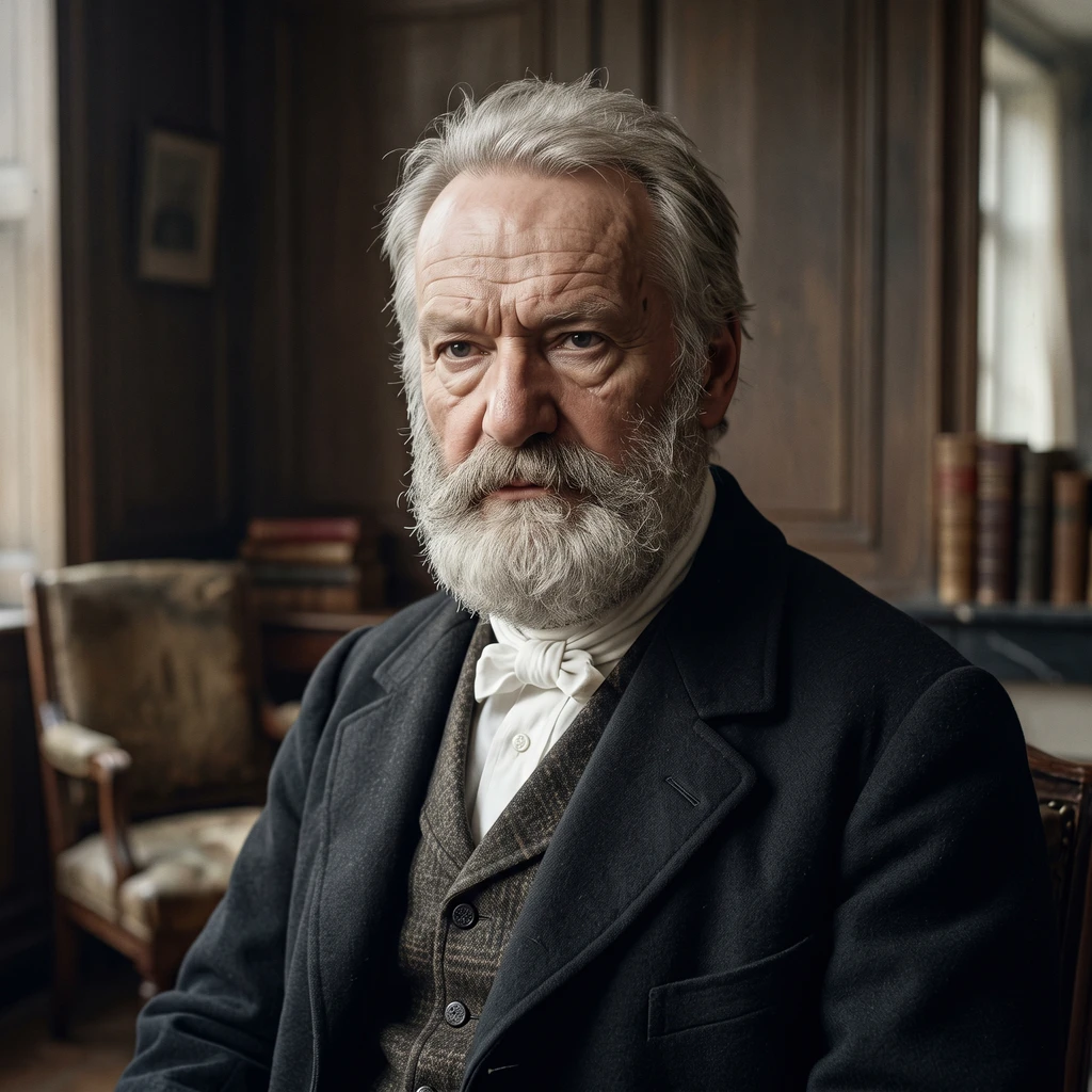 Portrait of Victor Hugo