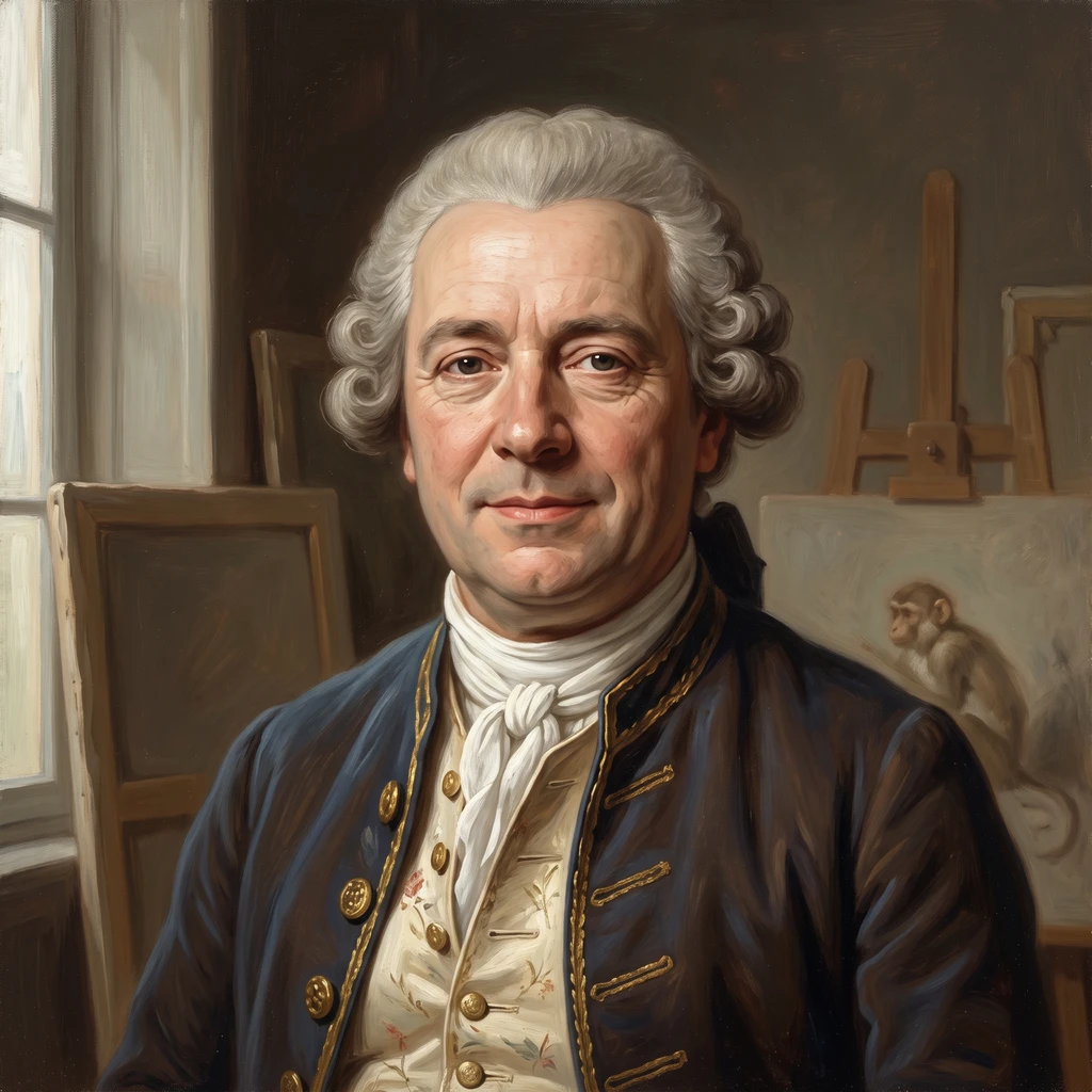 Portrait of Christophe Huet