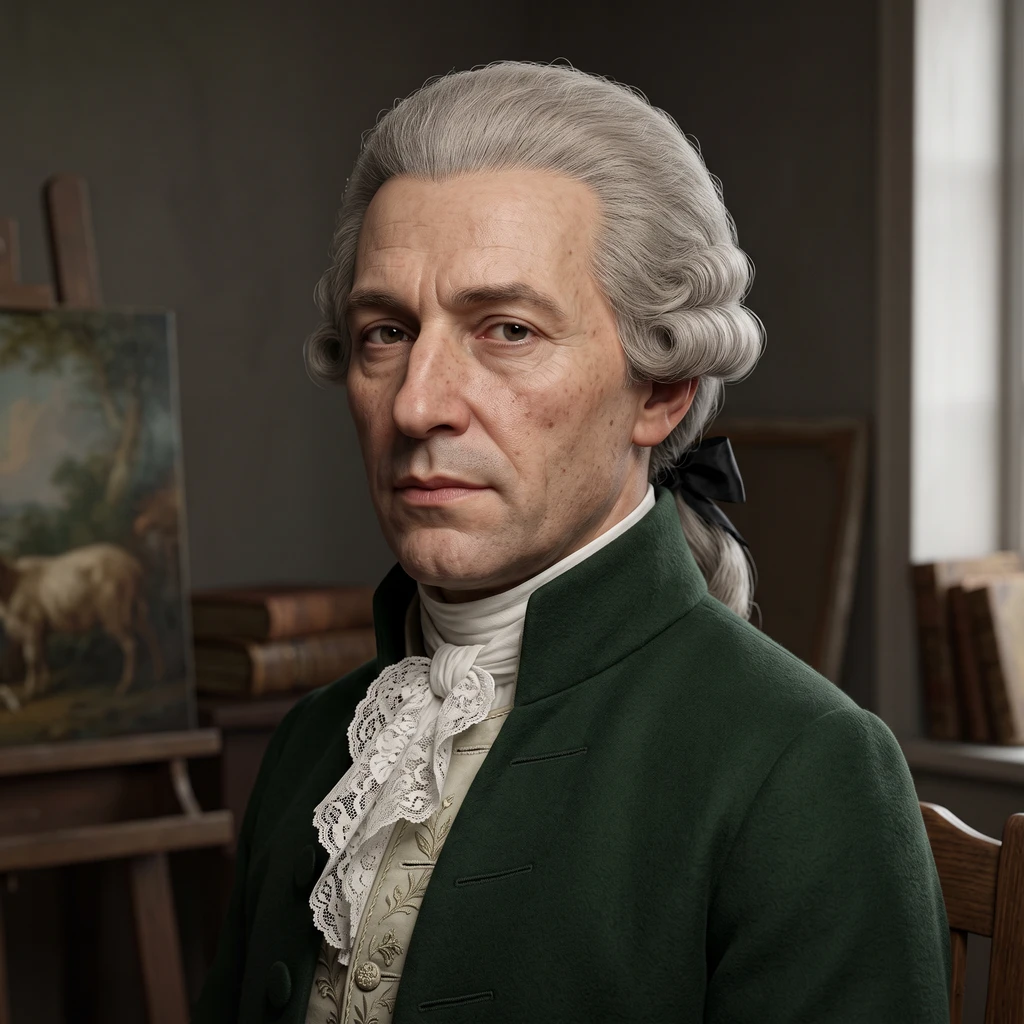 Portrait of Jean-Baptiste-Marie I Huet