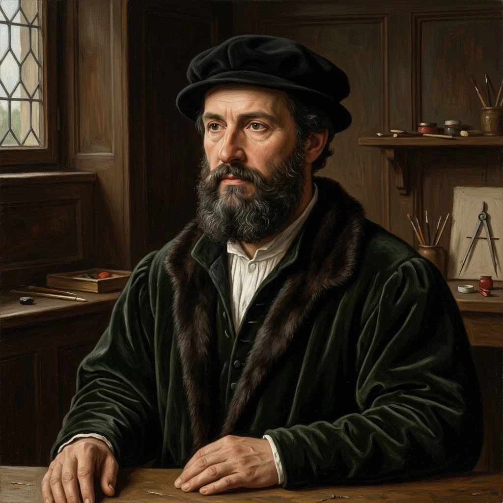 Portrait of Wolf Huber