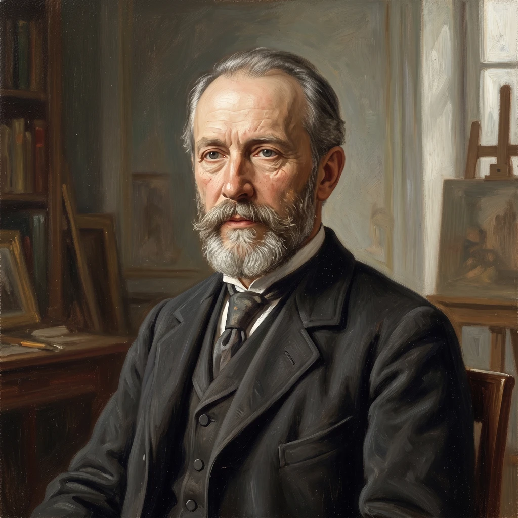 Portrait of Julius Hübner