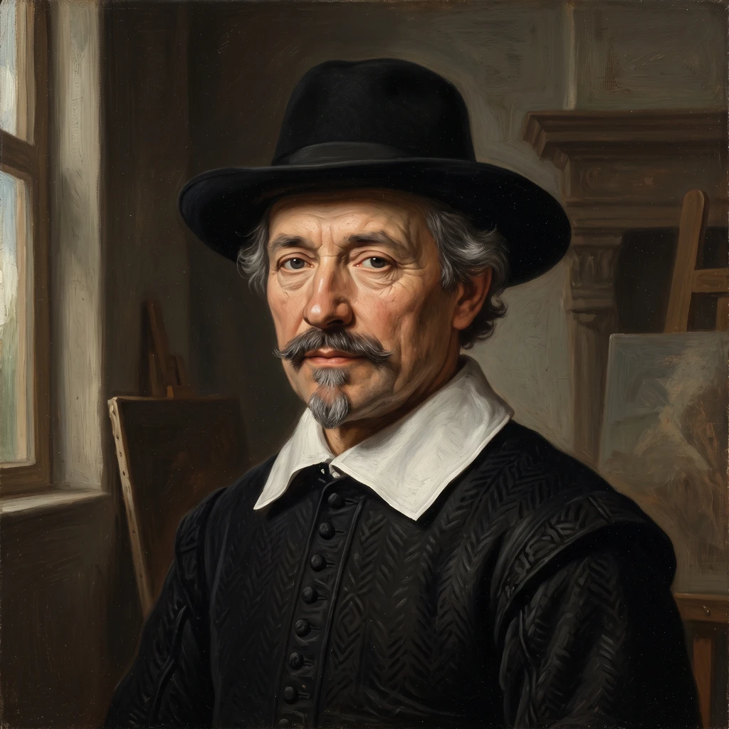 Portrait of Gerard Houckgeest