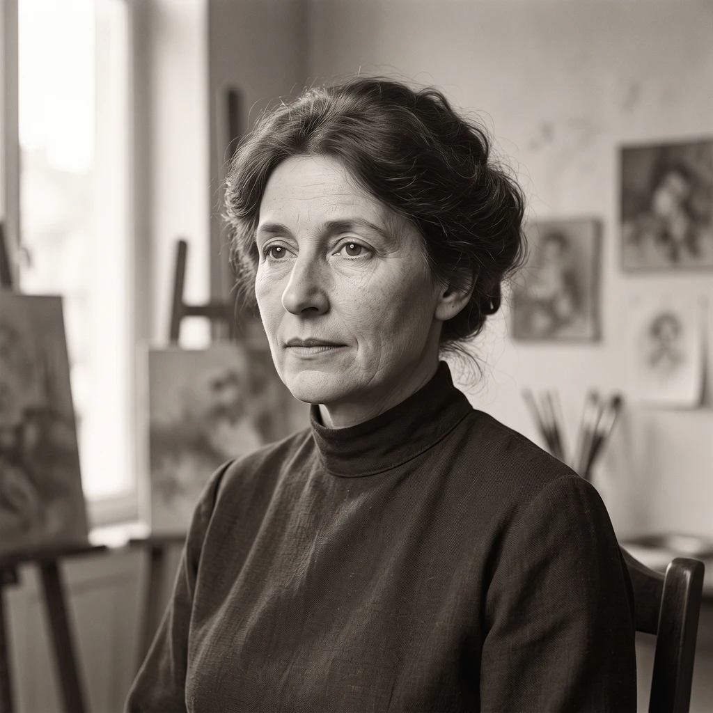 Portrait of Georgette Agutte