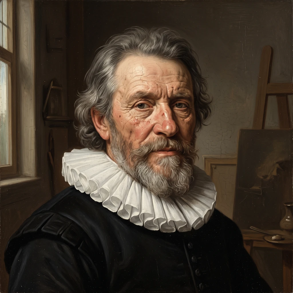 Portrait of Gillis Claesz. d' Hondecoeter
