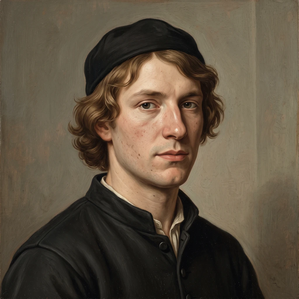 Portrait of Ambrosius Holbein