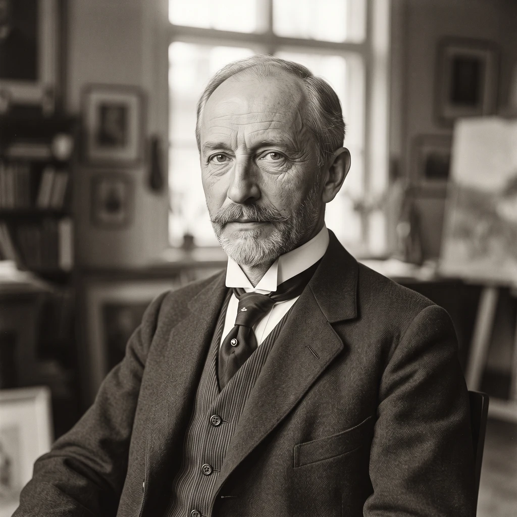 Portrait of Ludwig von Hofmann
