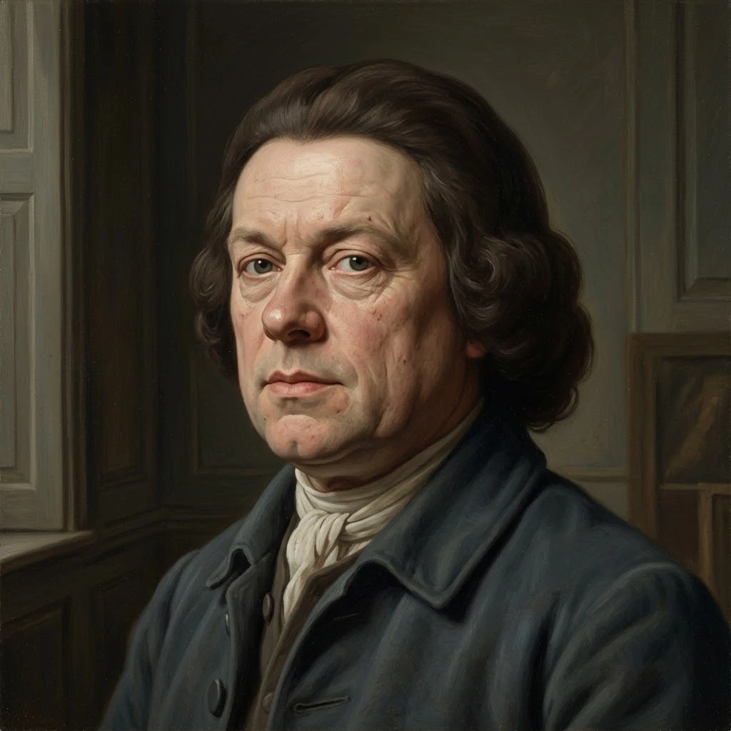 Portrait of William Hogarth