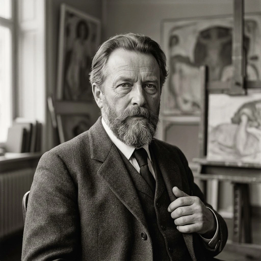 Portrait of Ferdinand Hodler