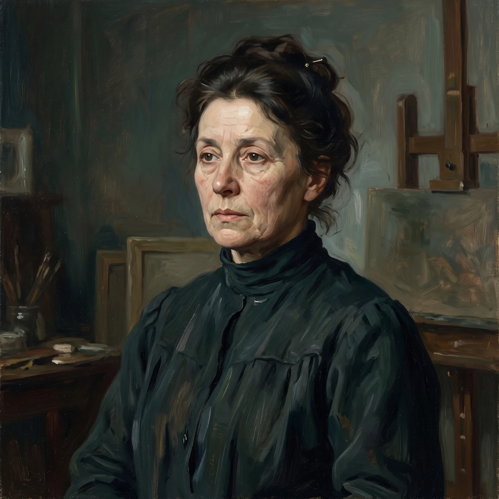 Portrait of Olga Boznanska