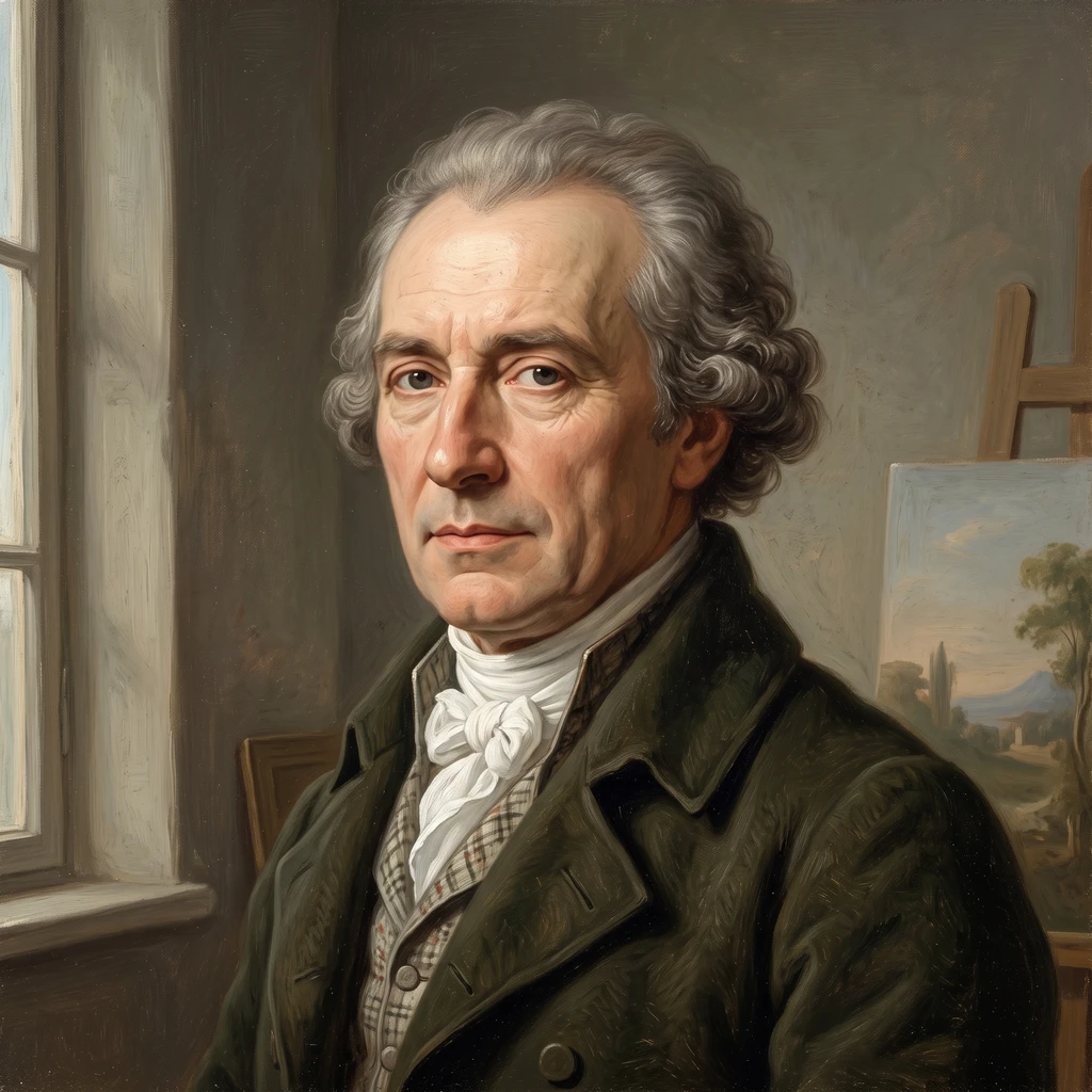 Portrait of Jacob Philipp Hackert