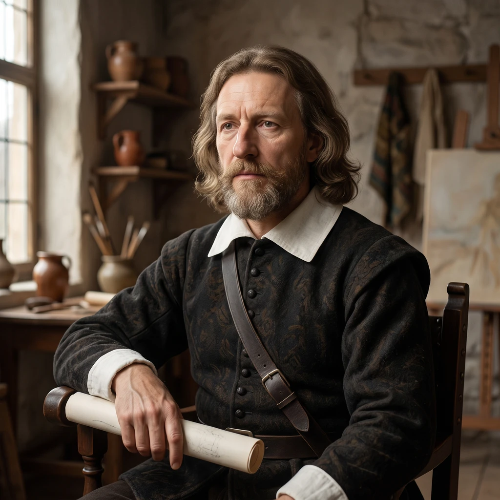 Portrait of Jan Hackaert