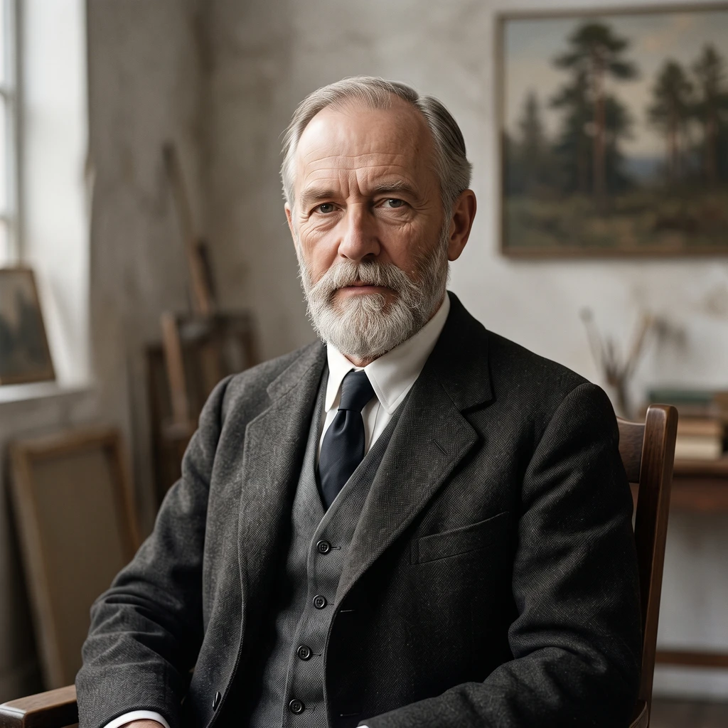 Portrait of Charles Warren Eaton
