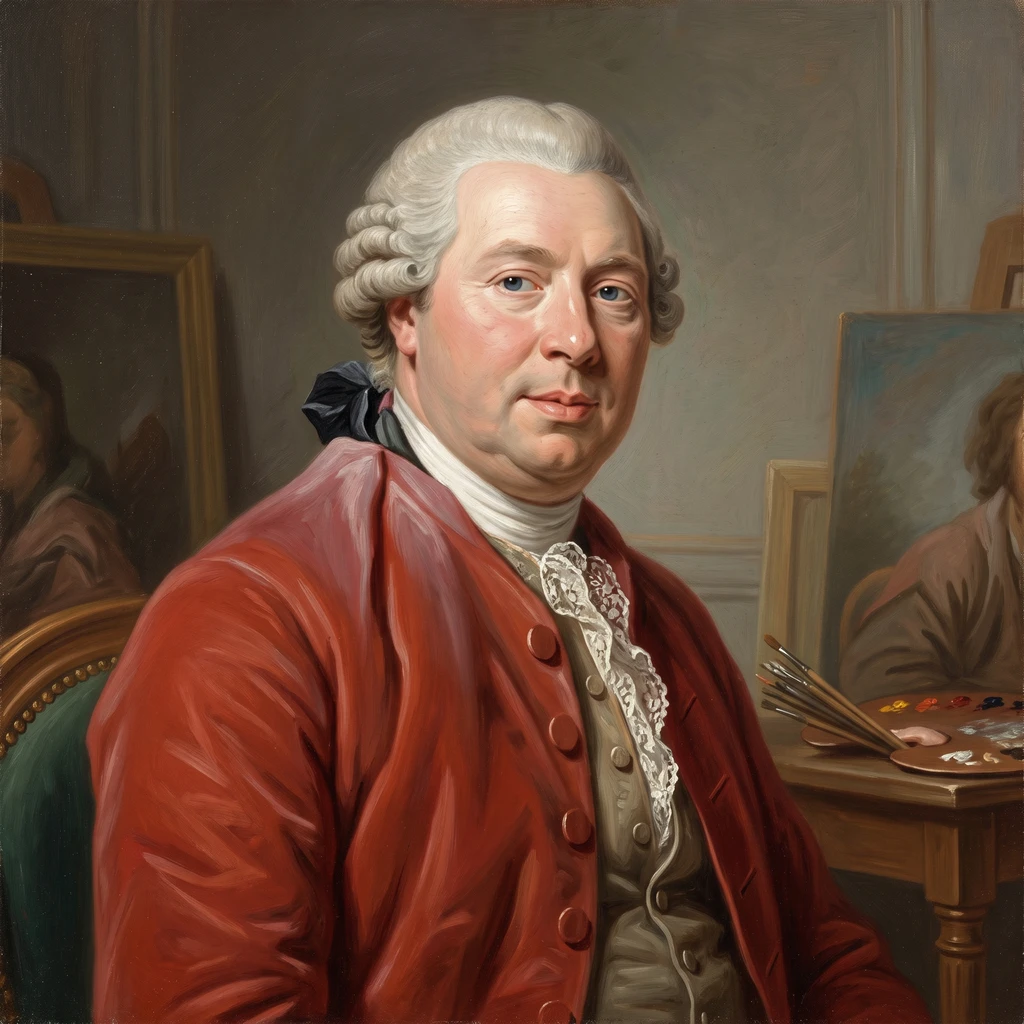 Portrait of Etienne Aubry