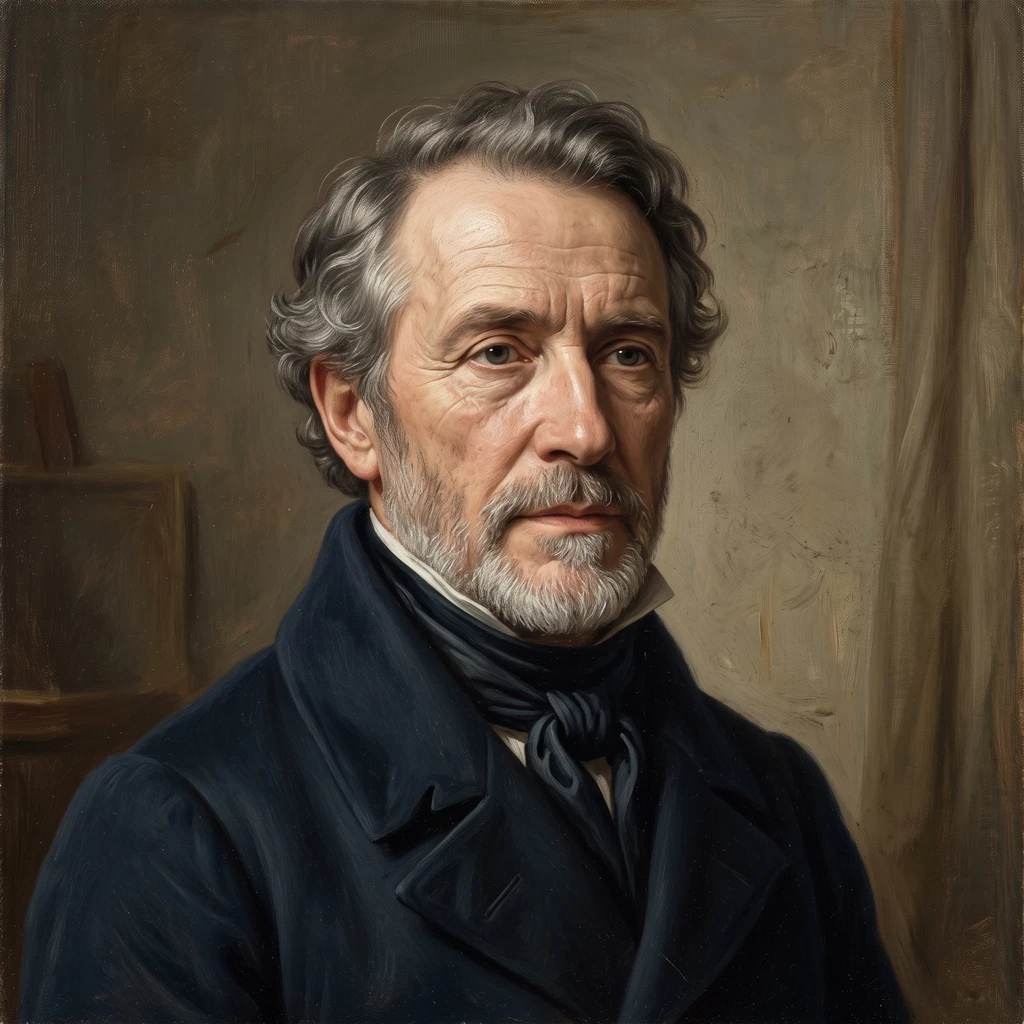 Portrait of Paulin-Jean-Baptiste Guérin