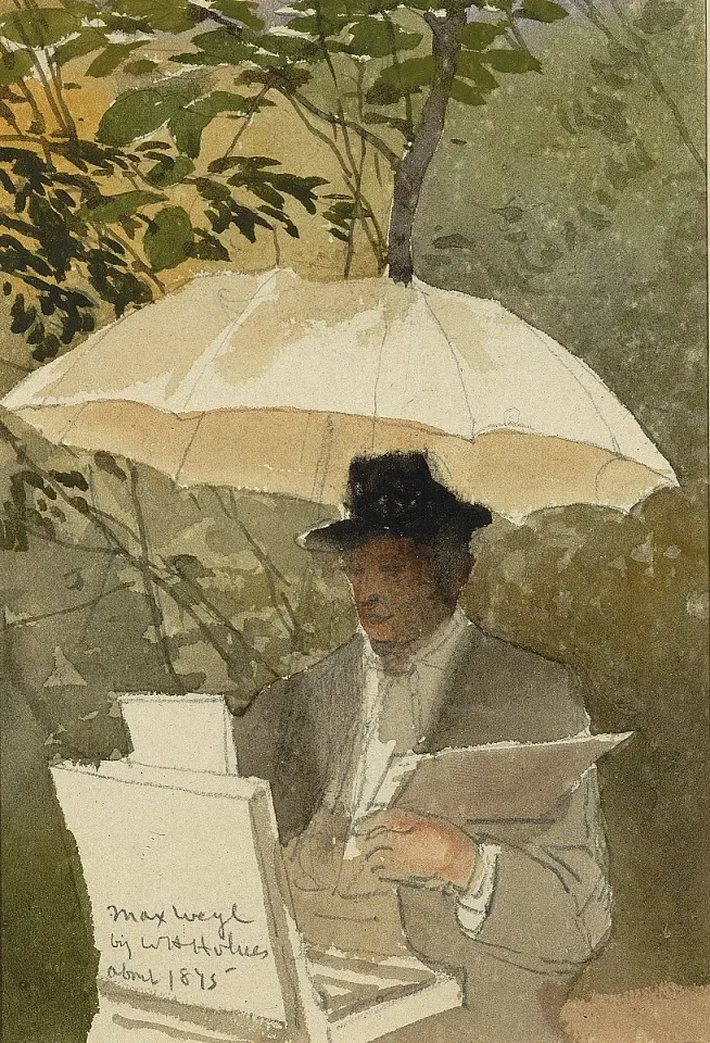 Portrait of Max Weyl