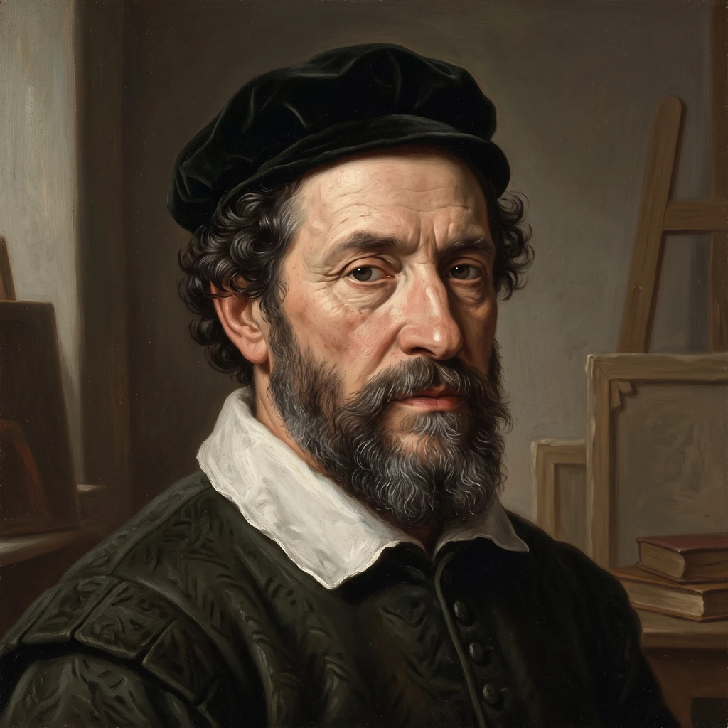 Portrait of Hans von Aachen