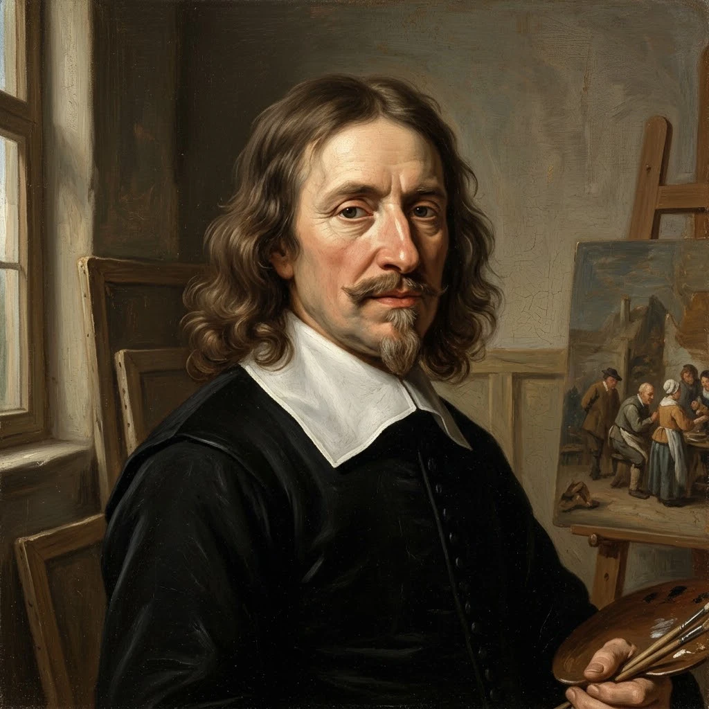 Portrait of Mattheus van Helmont