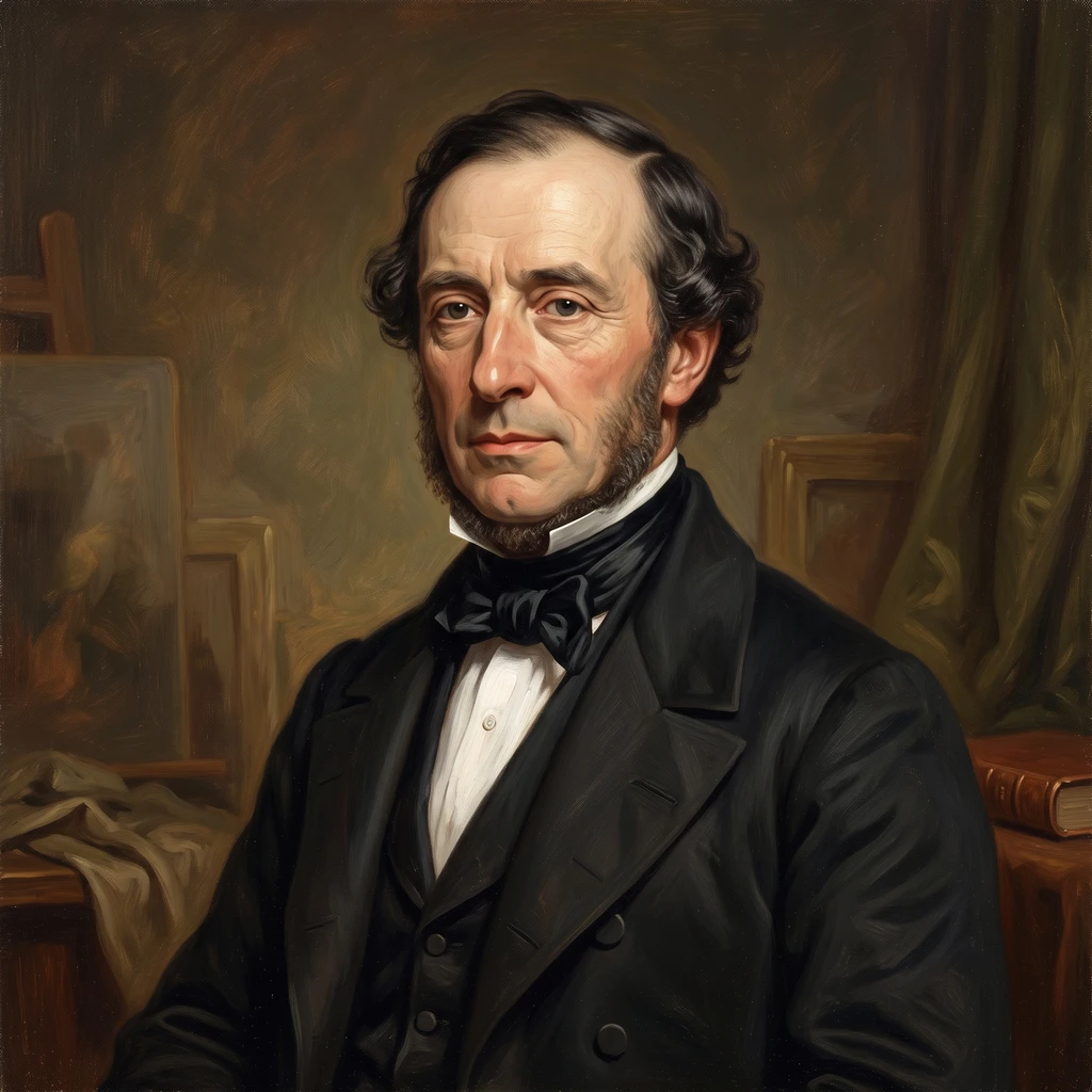 Portrait of George Hayter