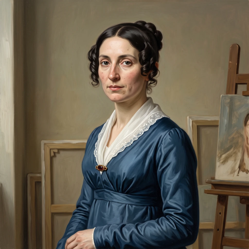 Portrait of Hortense Haudebourt-lescot