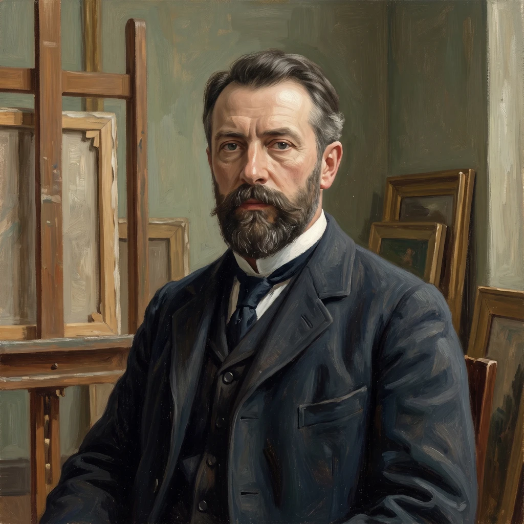Portrait of Albert Baertsoen