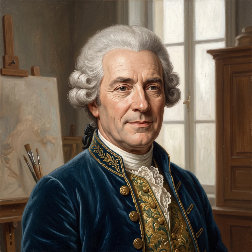 Portrait of Noël Hallé