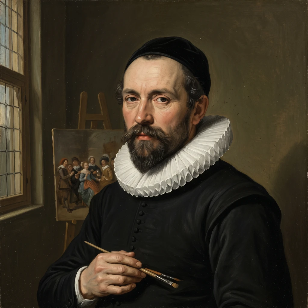 Portrait of Dirck Hals