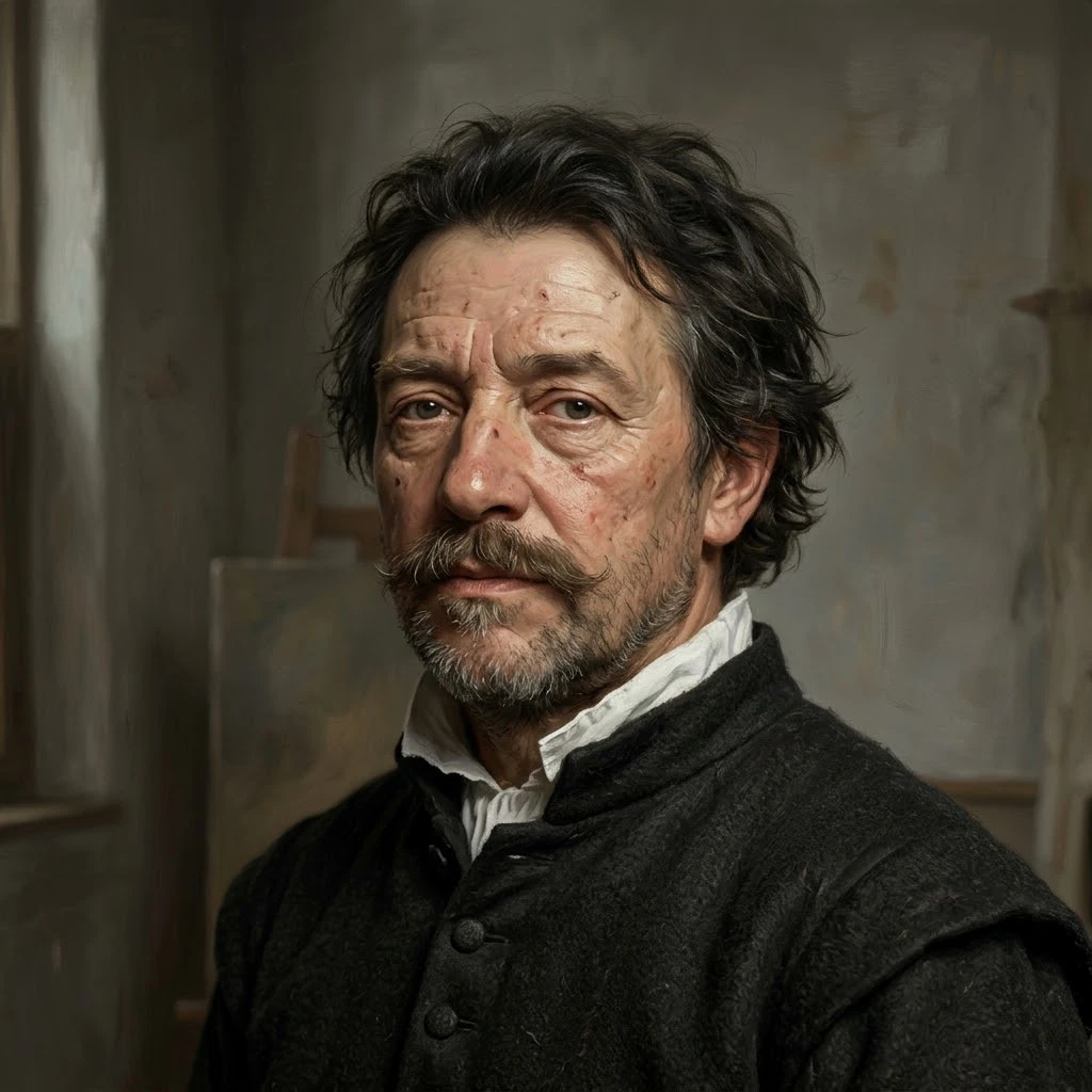 Portrait of Frans Hals