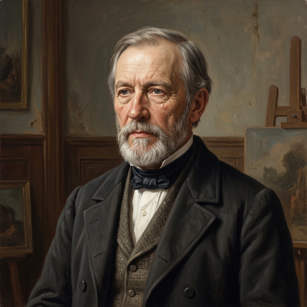 Portrait of August Mathias Hagen