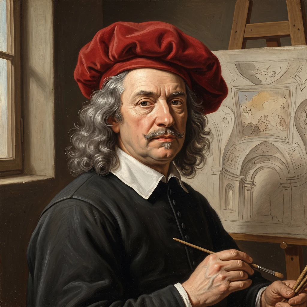 Portrait of Baciccio
