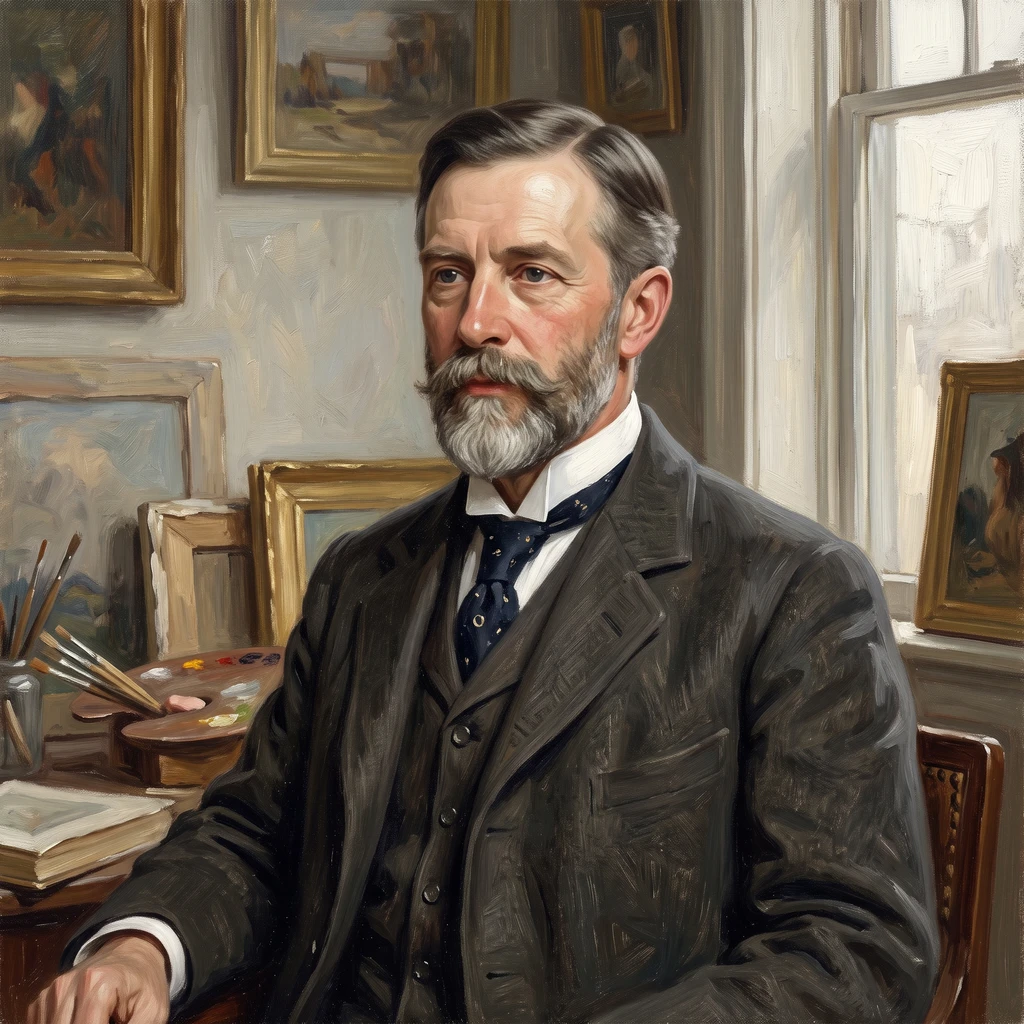 Portrait of Philip Leslie Hale