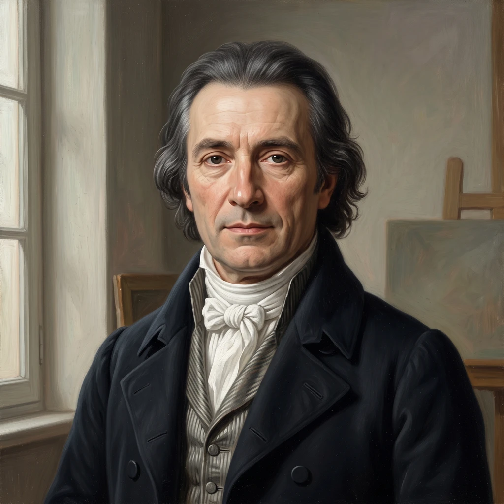 Portrait of Jean-Baptiste-Jacques Augustin