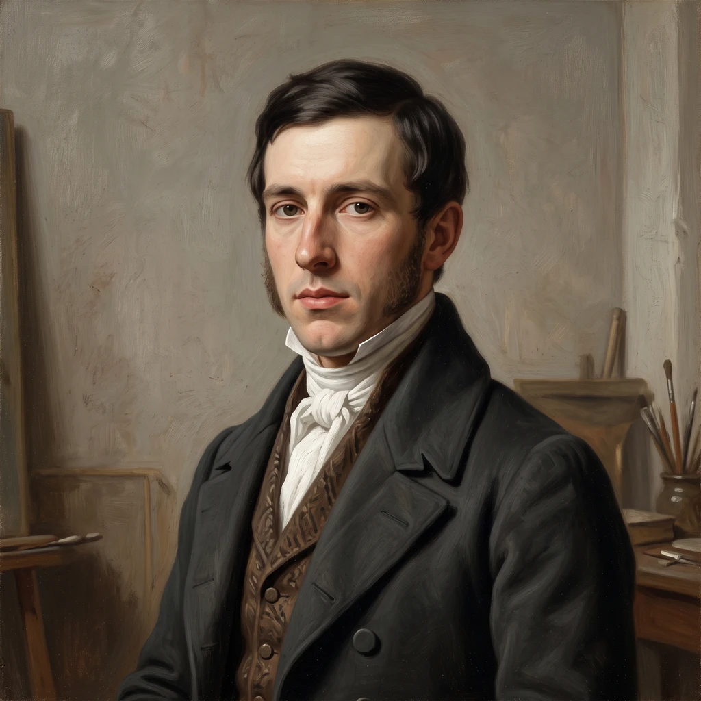 Portrait of William Barraud