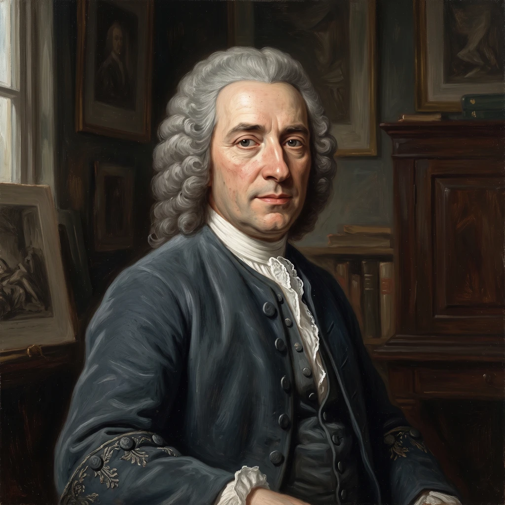 Portrait of Bernard Baron