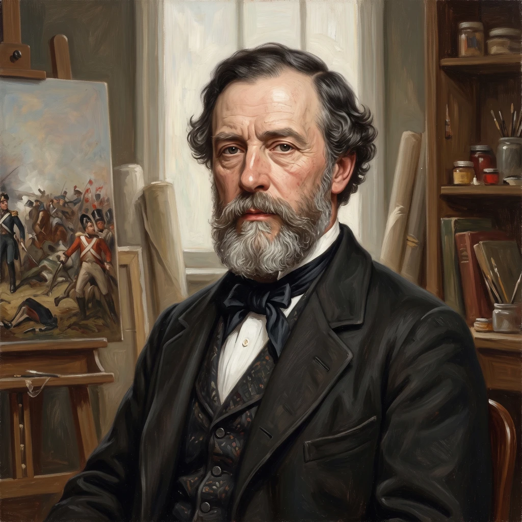 Portrait of Thomas Jones Barker