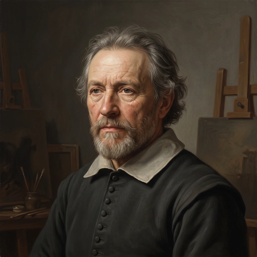 Portrait of Jacob Gerritsz. van Hasselt