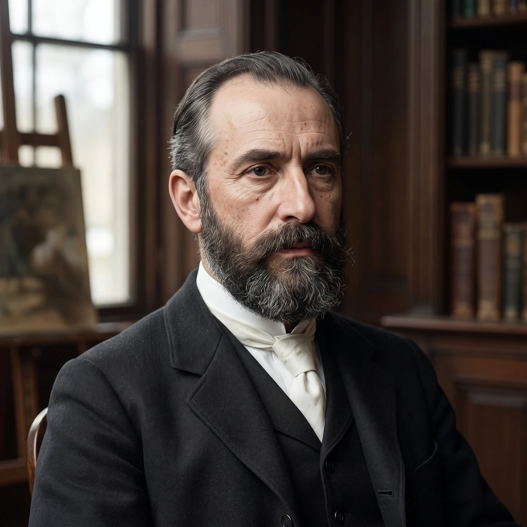 Portrait of William Michael Harnett