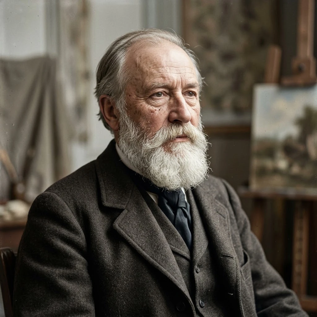 Portrait of Henri-Joseph Harpignies