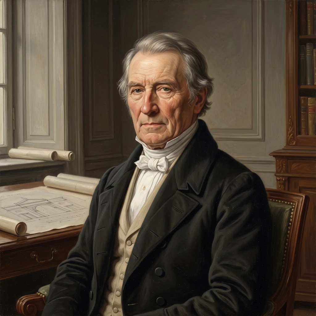 Portrait of Christian Frederik Hansen