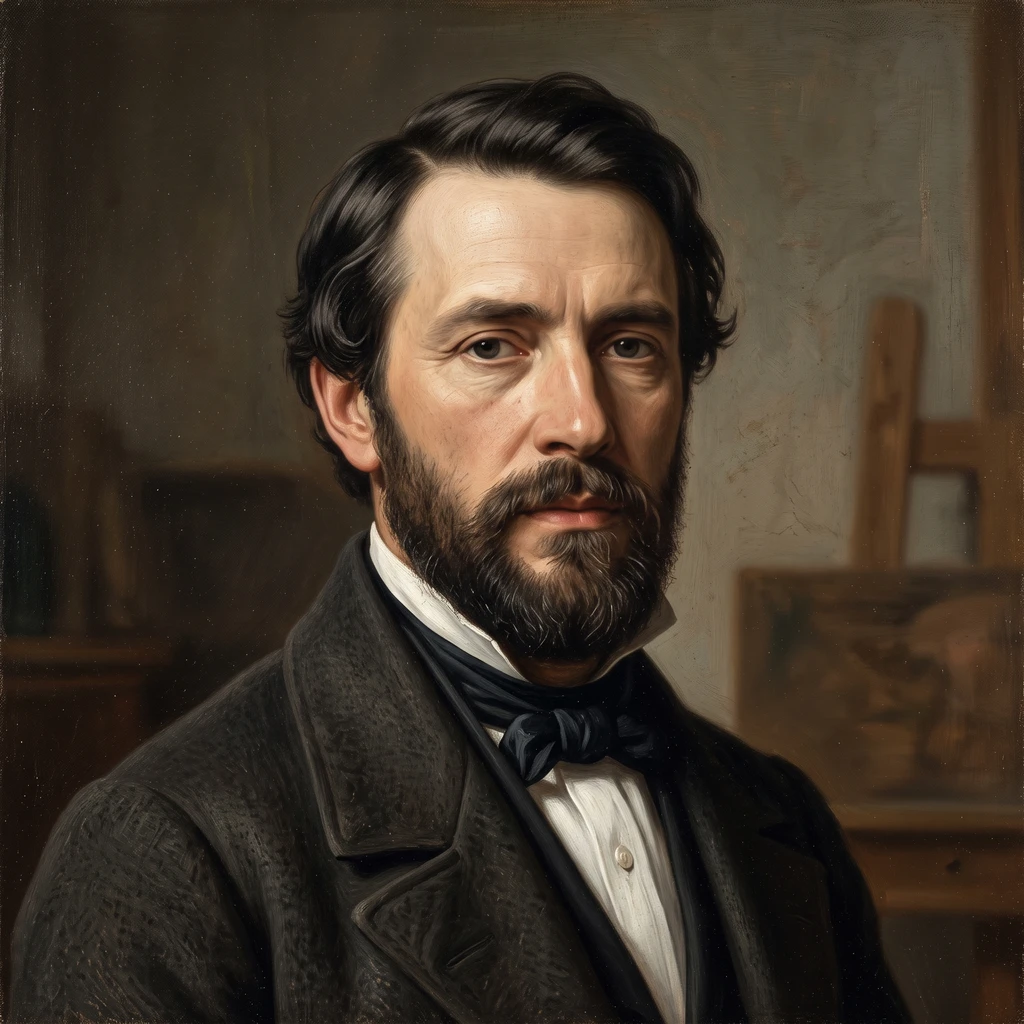 Portrait of Constantin Hansen