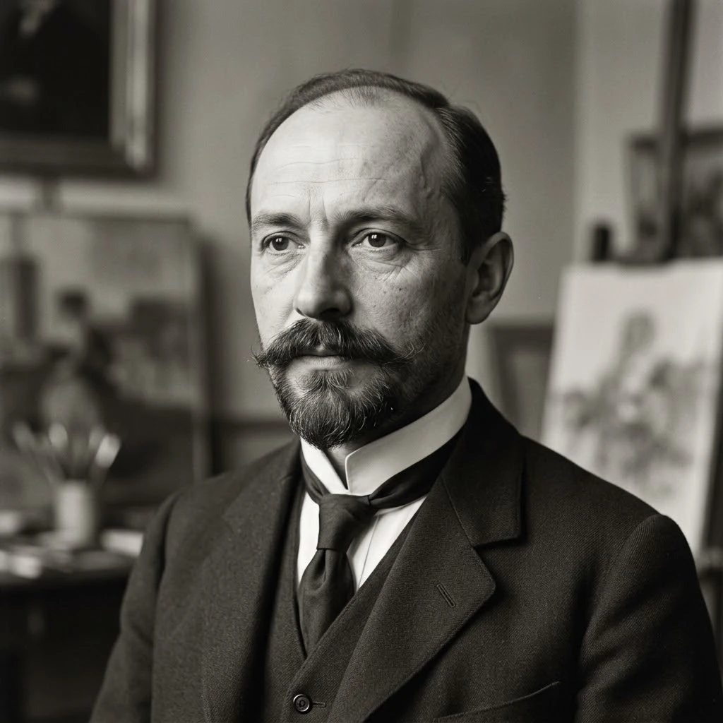 Portrait of Sigmund Walter Hampel