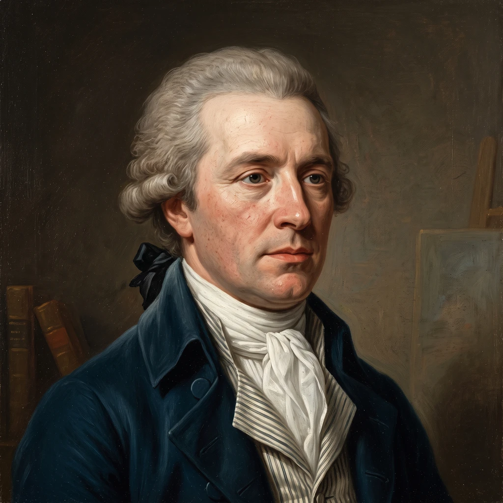 Portrait of William Hamilton