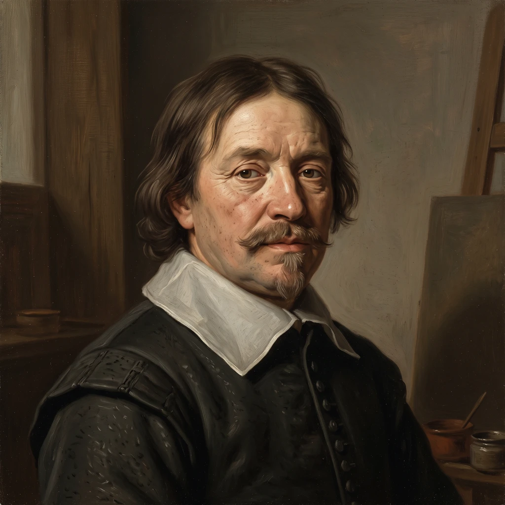 Portrait of Frans II Hals