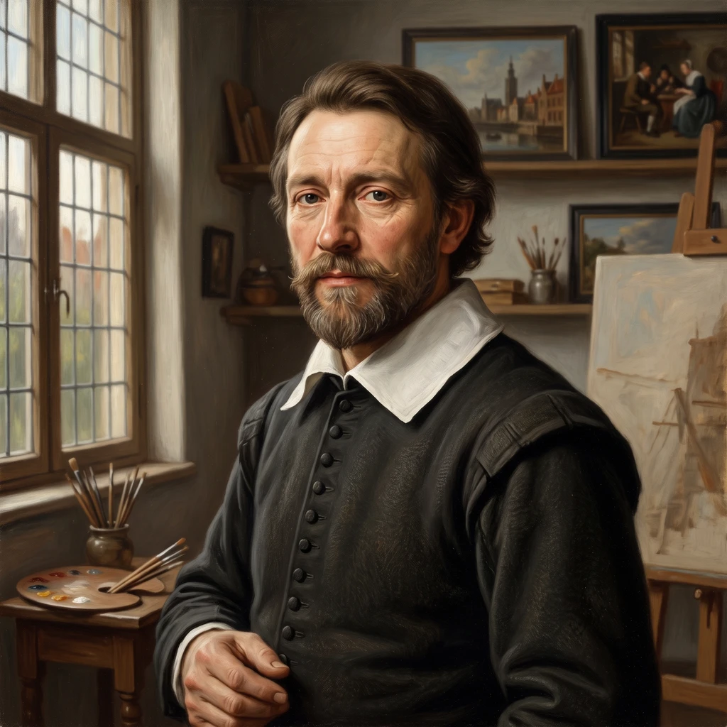 Portrait of Nicolaes Hals