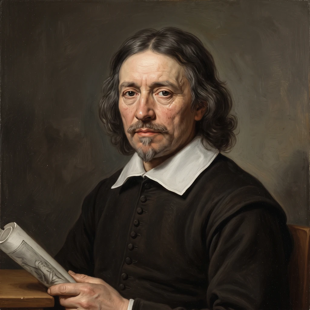 Portrait of Philips Koninck