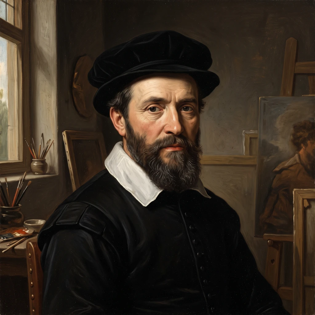 Portrait of Salomon Koninck