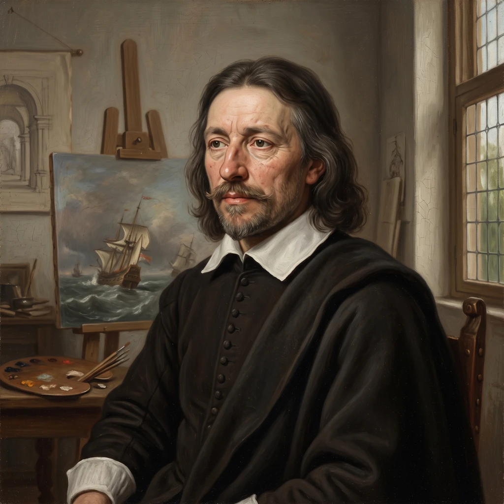 Portrait of Jan Abrahamsz. Beerstraten