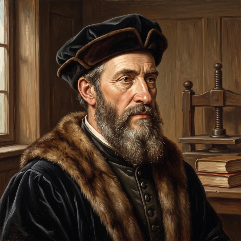 Portrait of Anton Koberger