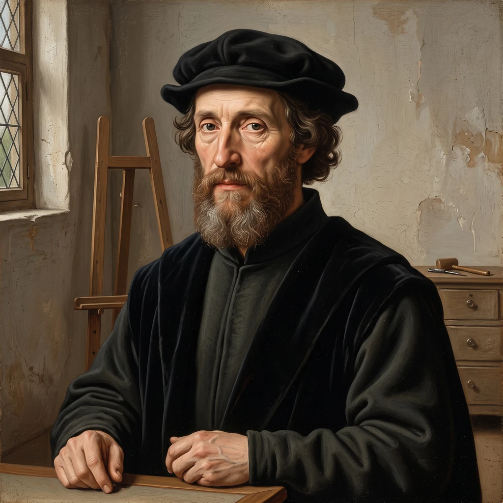Portrait of Jan de Beer